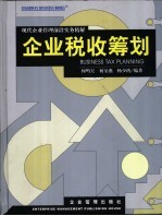 企业税收筹划  现代企业管理前沿实务精解