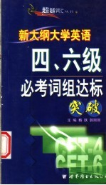 新大纲大学英语四、六级必考词组达标突破  第2版