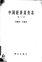 中国经济昆虫志  第10册  同翅目  叶蝉