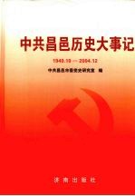 中共昌邑历史大事记  1949年10月-2004年12月