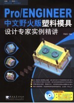 Pro/Engineer中文野火版塑料模具设计专家实例精讲