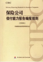 保险公司偿付能力报告编报规则  2006