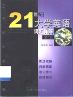 21世纪大学英语  词汇详解  第2册