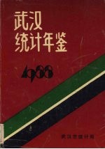 武汉统计年鉴  1988