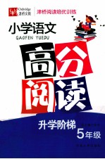 津桥阅读培优训练  小学语文高分阅读  五年级