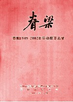 脊梁  贵阳1949-2002年劳动模范名录