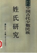 中国古代少数民族姓氏研究  秦汉魏晋南北朝少数民族姓氏研究