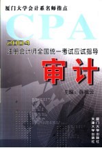 2004年注册会计师全国统一考试应试指导  审计