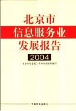 北京市信息服务业发展报告  2004