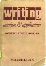 WRITING：Analysis and Application