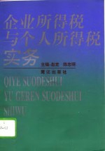 企业所得税与个人所得税实务