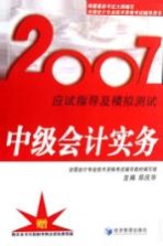 2007应试指导及模拟测试  中级会计实务