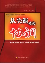 从失衡走向协调  安徽崛起重大经济问题研究