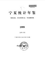 宁夏统计年鉴  1999  总第13期