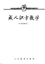 成人识字教学