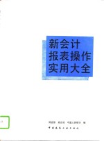 新会计报表操作实用大全