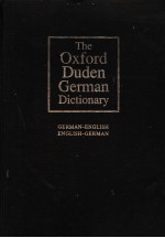 The Oxford Duden German Dictionary