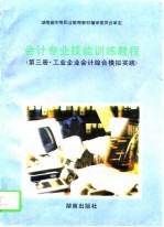 会计专业技能训练教程  第3册  工业企业会计综合模拟实践