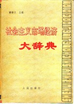 社会主义市场经济大辞典