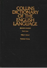 COLLINS DICTIONARY OF THE ENGLISH LANGUAGE