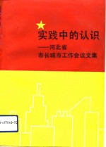 实践中的认识  河北省市长城市工作会议文集