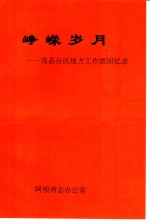 峥嵘岁月：茂县分区地方工作团回忆录