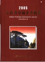 安徽省印刷企业概览  2005