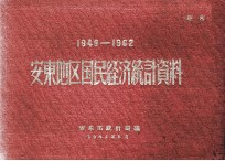 1949-1962  安东地区国民经济统计资料