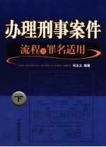 办理刑事案件流程及罪名适用  下