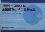 全国研究生招生统计年鉴  1996-2002