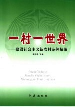 一村一世界  建设社会主义新农村范例精编