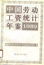 中国劳动工资统计年鉴  1989