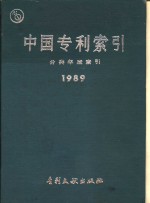 中国专利索引、分类年度索引  1989