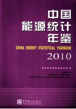 中国能源统计年鉴  2010