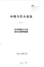 中国当代文学小说选  1  2  3  4