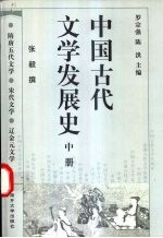 中国古代文学发展史  中  隋唐五代文学  宋代文学  辽金元文学