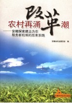 农村再涌改革潮：安徽探索建立为农服务新机制的改革实践