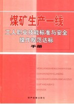 煤矿生产一线工人职业技能标准与安全操作规范达标手册  第2卷