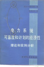 电力系统可靠度和计划的经济性