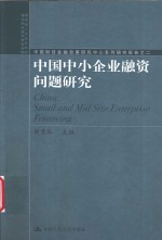 中国中小企业融资问题研究