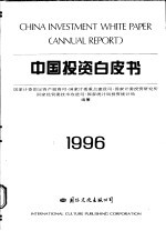 中国投资白皮书  1996