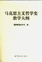 马克思主义哲学史教学大纲