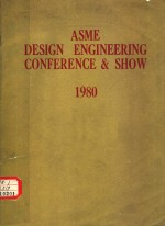 ASME DESIGN ENGINEERING CONFERENCE＆SHOW 1980