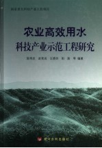 农业高效用水科技产业示范工程研究