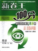 新卷王100分单元同步测试AB卷  英语  九年级  配新目标人教版