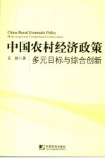 中国农村经济政策  多元目标与综合创新