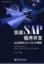 实战SAP程序开发-从实例学SAP ABAP编程