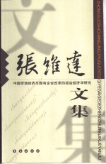 张维达文集  中国市场经济与国有企业改革的政治经济学研究