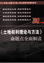 《土地权利理论与方法》命题点全面解读