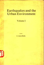 EARTHQUAKES AND THE URBAN ENVIRONMENT 1